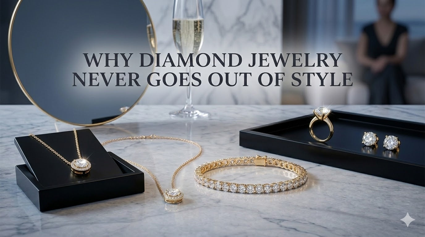 Why Diamond Jewelry Never Goes Out of Style