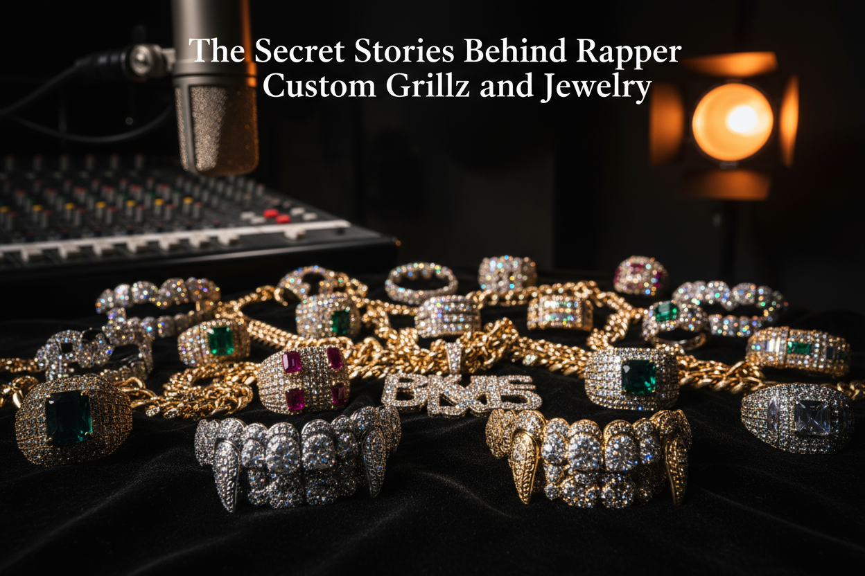 The Secret Stories Behind Rapper Custom Grillz and Jewelry