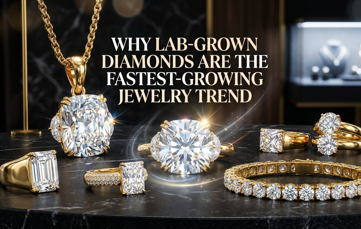 Why Lab-Grown Diamonds Are the Fastest-Growing Jewelry Trend