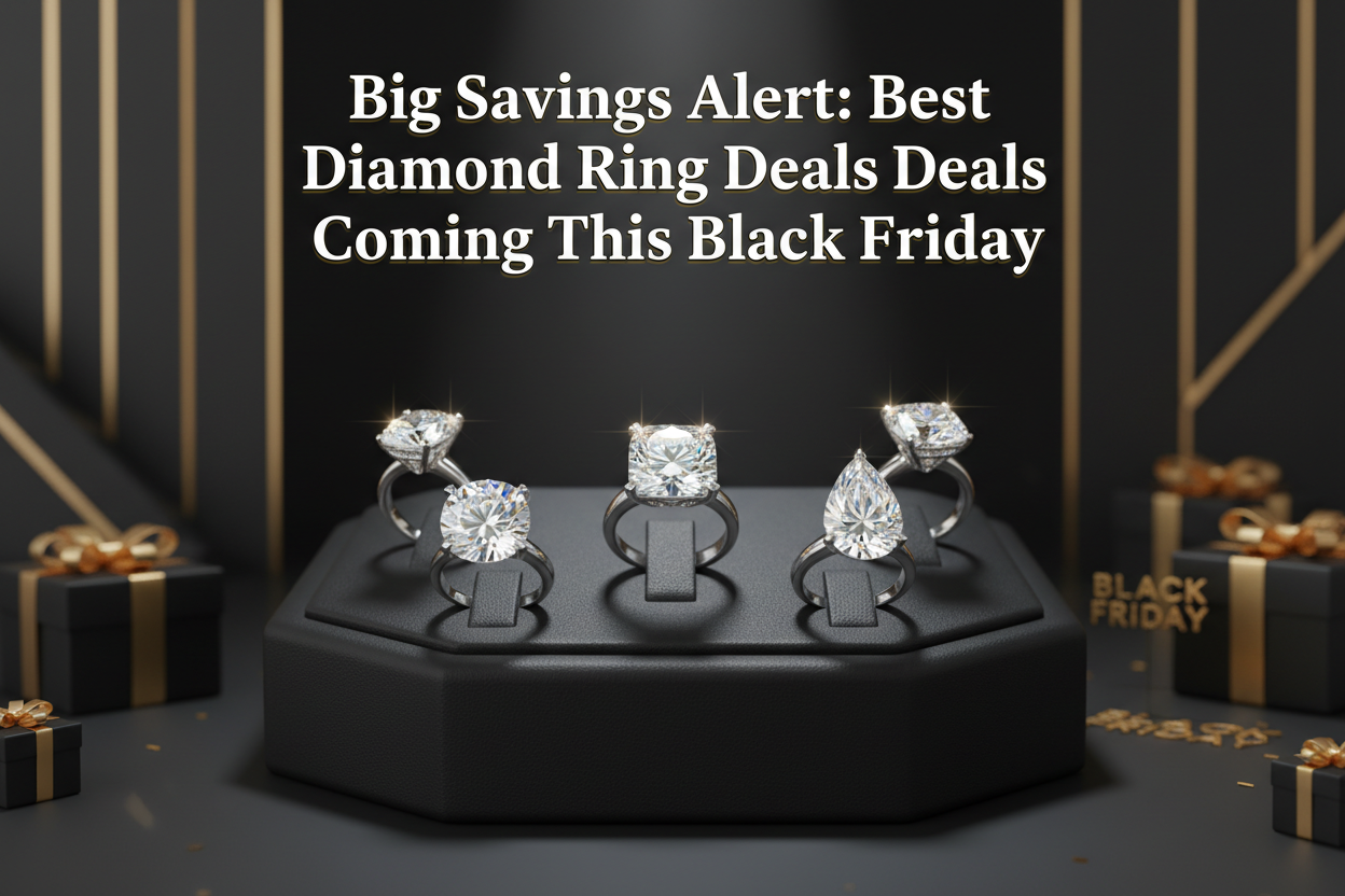 Big Savings Alert: Best Diamond Ring Deals Coming This Black Friday