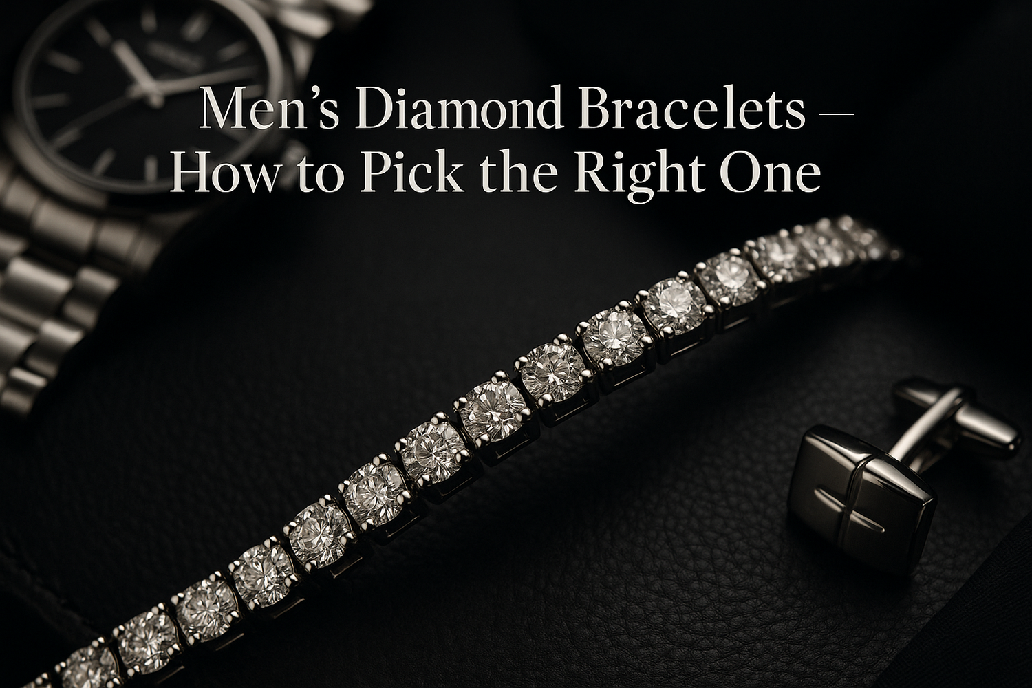 Men’s Diamond Bracelets – How to Pick the Right One