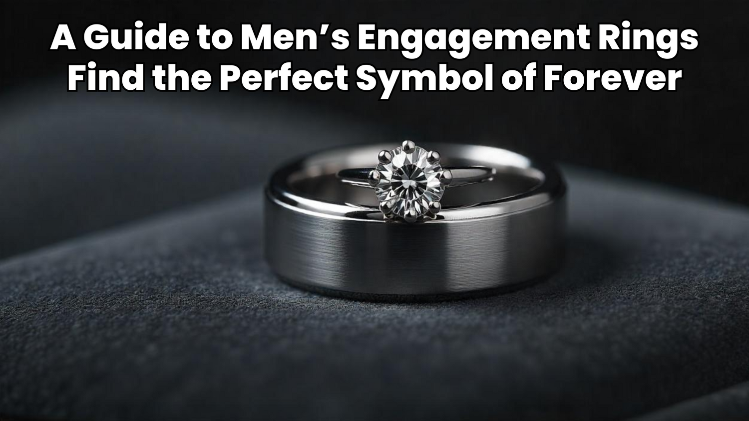 A Guide to Men’s Engagement Rings: Find the Perfect Symbol of Forever