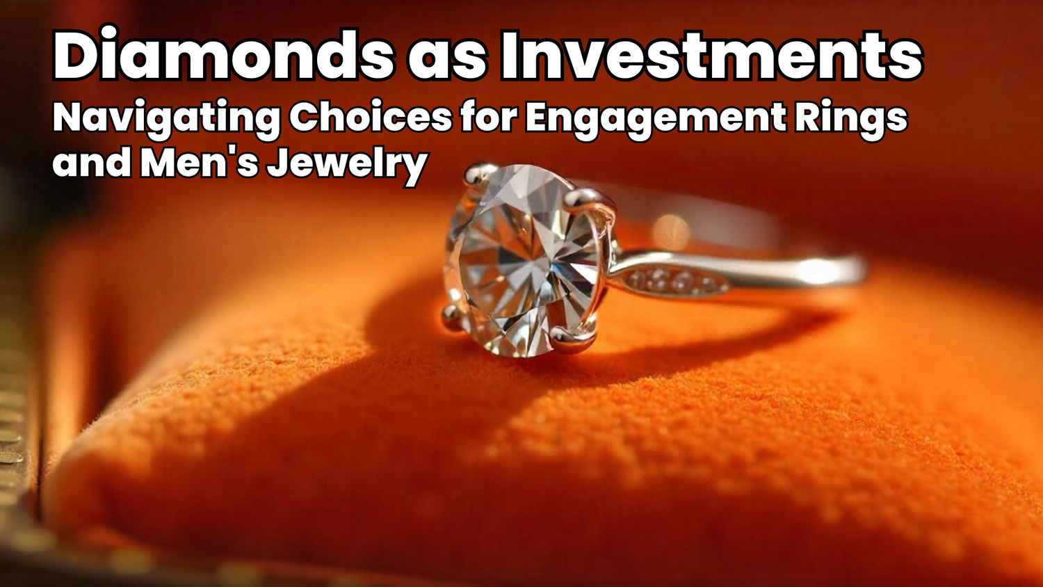 Diamonds as Investments: Navigating Choices for Engagement Rings and Men's Jewelry