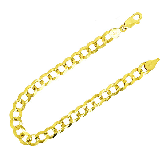 SOLID CUBAN BRACELET 9.30 GM