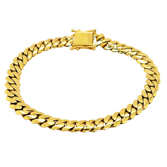 SOLID MIAMI CUBAN BRACELET 21.50 GM