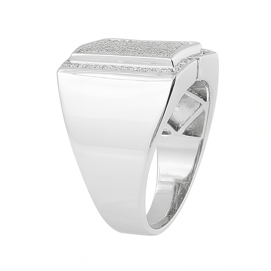 10KW 0.40CTW DIAMOND FANCY MENS RING