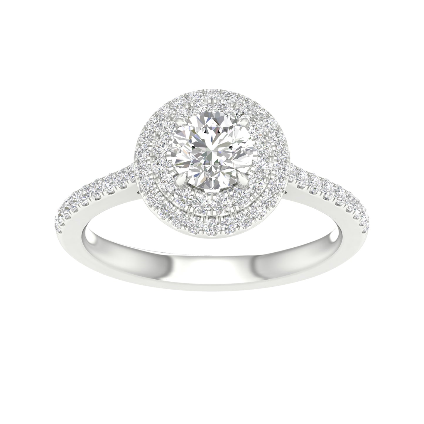 14K 1.15CT Certified Lab Grown Diamond Ring ( IGI Certified )