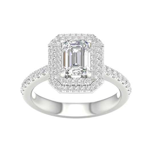 14K 2.00CT Certified Lab Grown Diamond Ring ( IGI Certified )