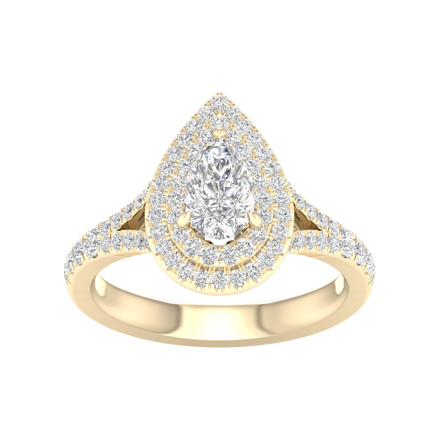 14K 1.25CT Certified Lab Grown Diamond Ring ( IGI Certified )