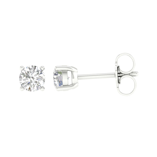 10K 2.00CT Certified Lab Grown Diamond Earring