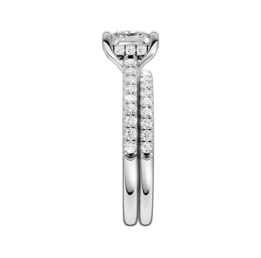 14K 2.50CT Lab Diamond Bridal Ring