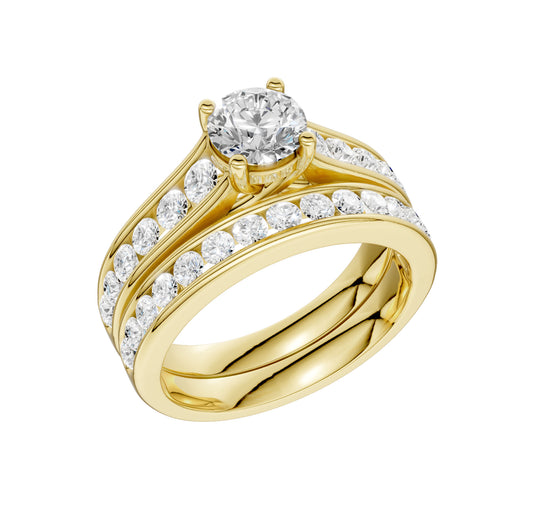 14K 2.00CT Lab Grown Diamond Bridal