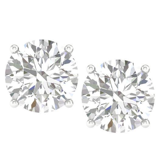 14K 1.00CT Certified Lab Grown Diamond Earring