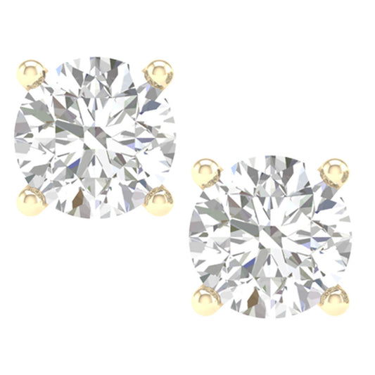 10K 2.00CT Certified Lab Grown Diamond Earring