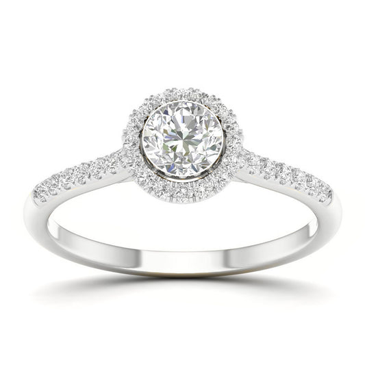 14K 0.75CT  Lab Grown Diamond Ring