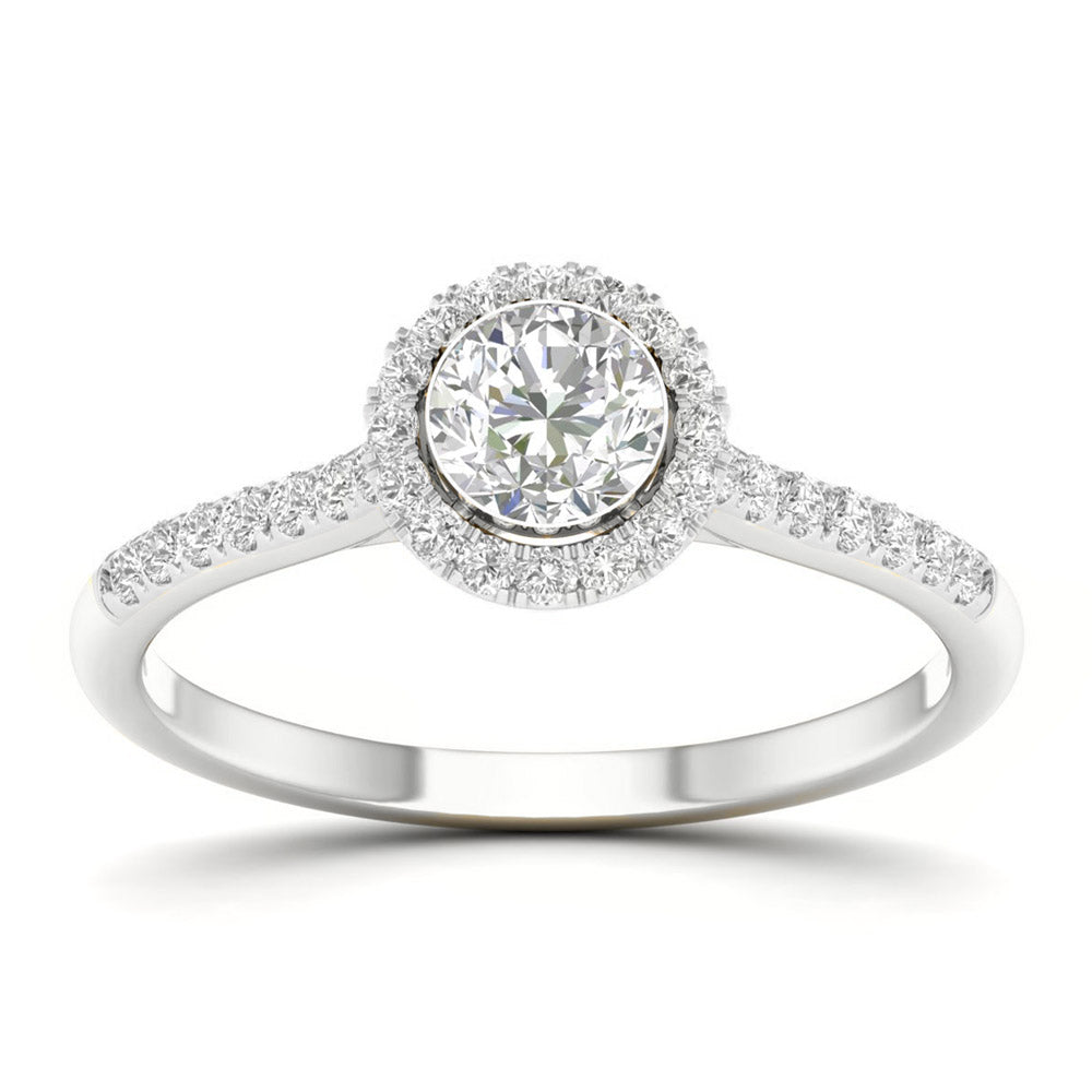 14K 0.75CT Lab Grown Diamond Ring