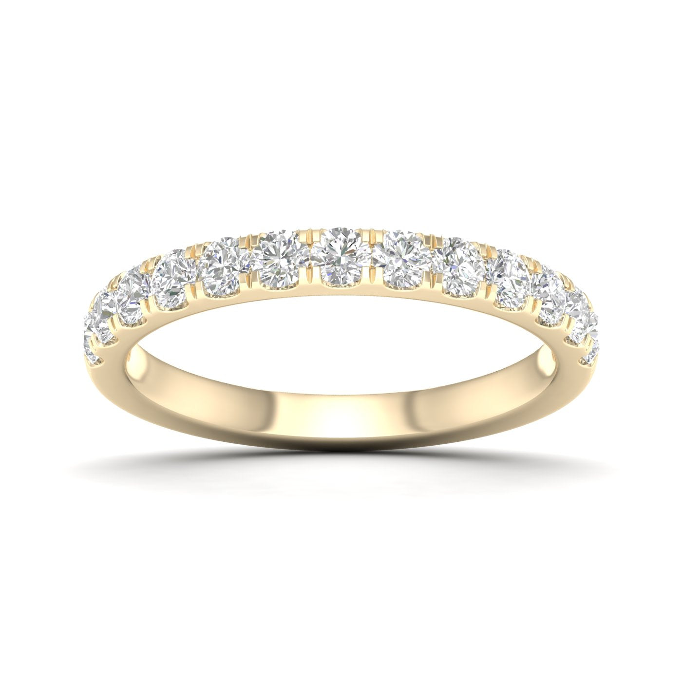14K 0.50CT Lab Diamond Band