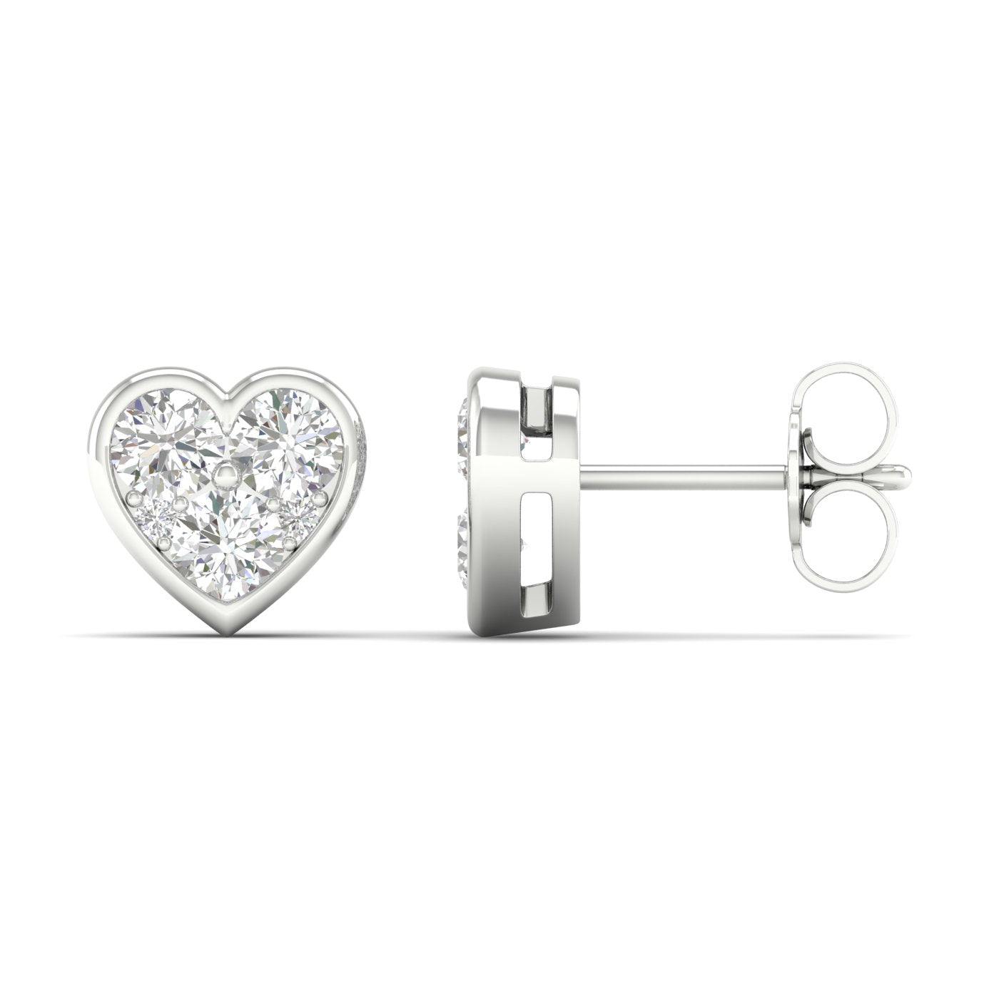 14K 1.00CT Lab Diamond Earring