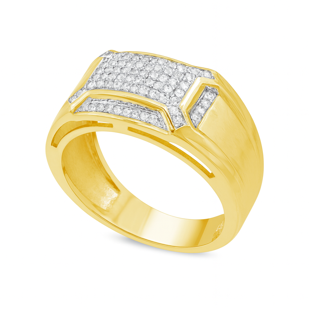 Diamond Ring .24 CTW Round Cut 10K Yellow Gold