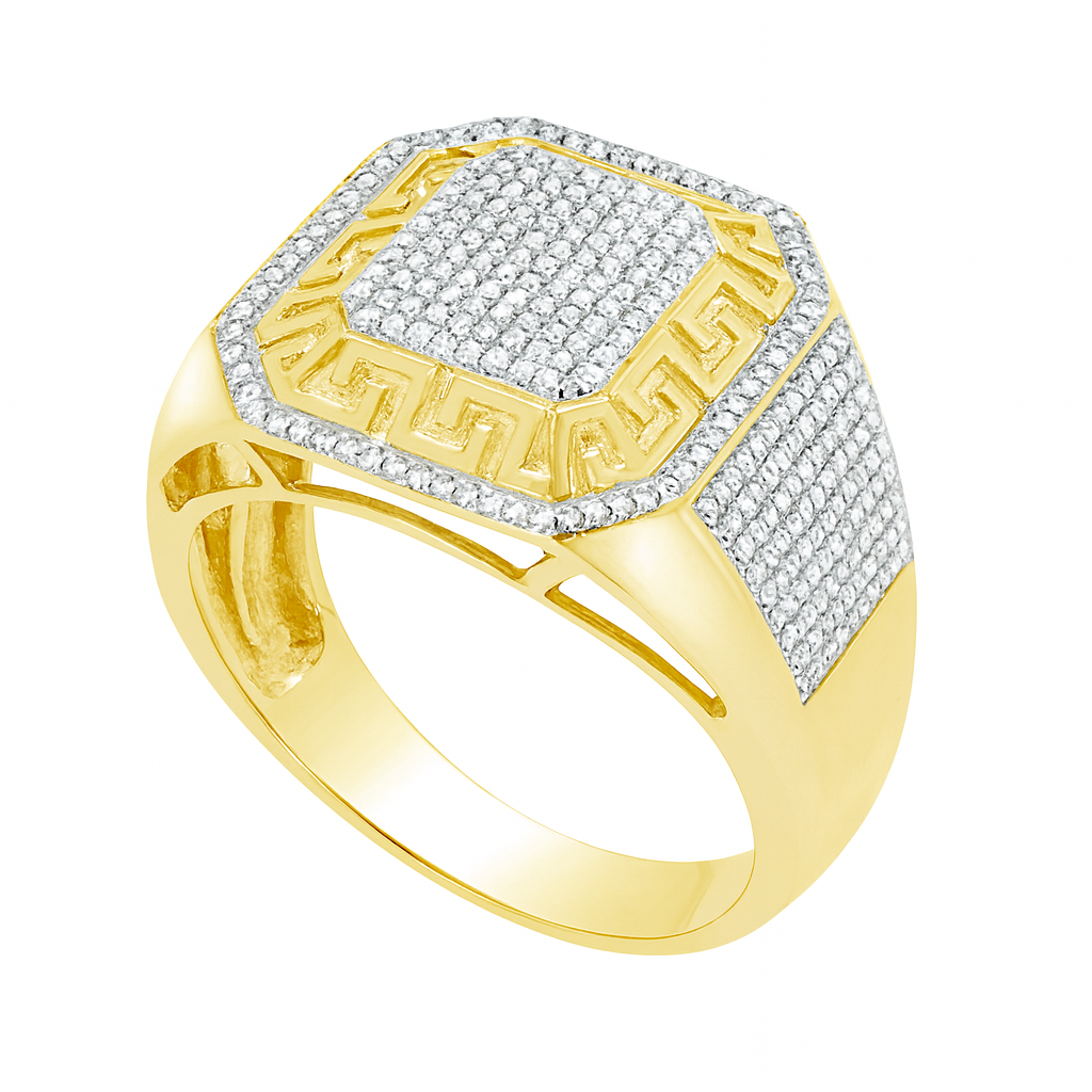 Diamond Ring .44 CTW Round Cut 10K Yellow Gold