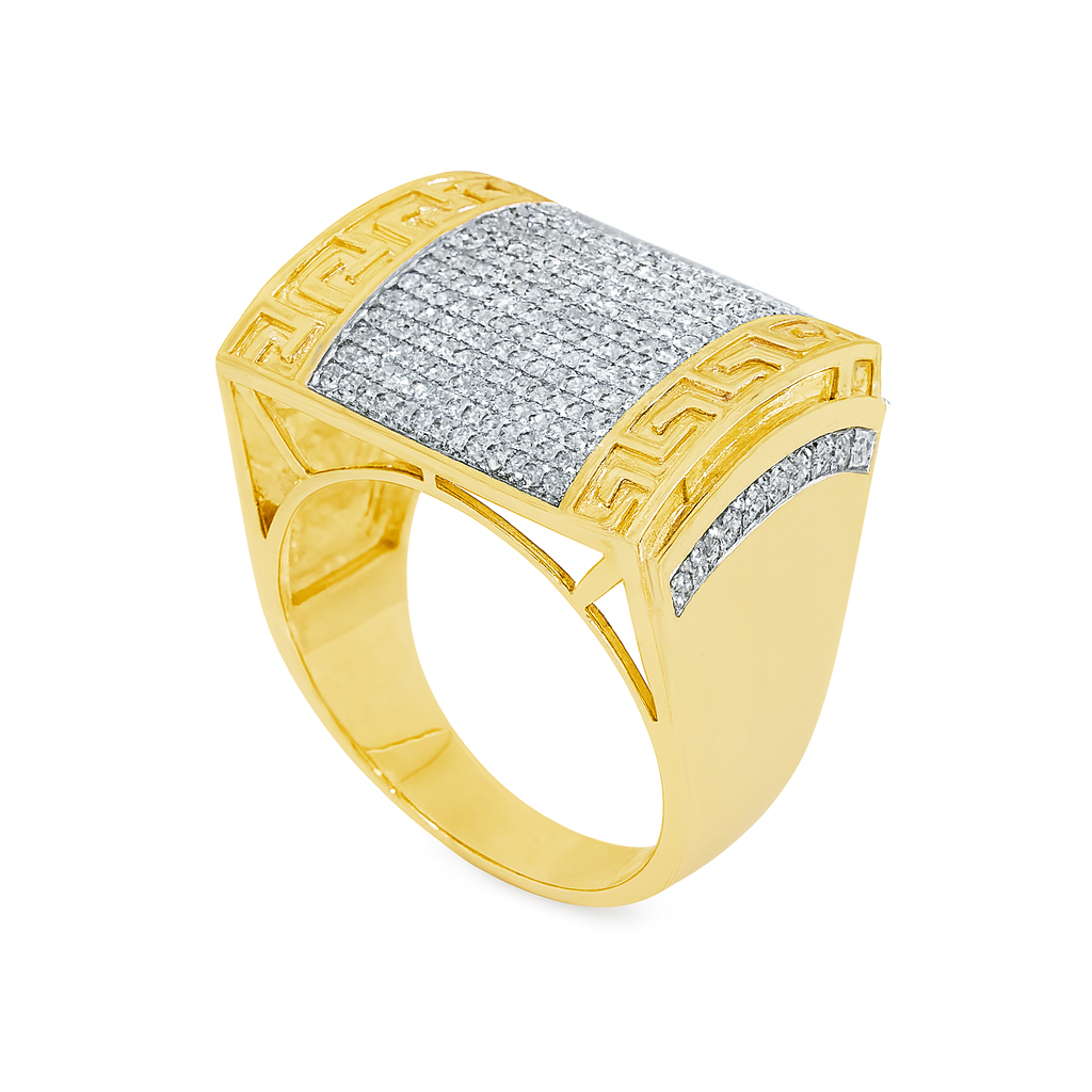 Diamond Ring .49 CTW Round Cut 10K Yellow Gold