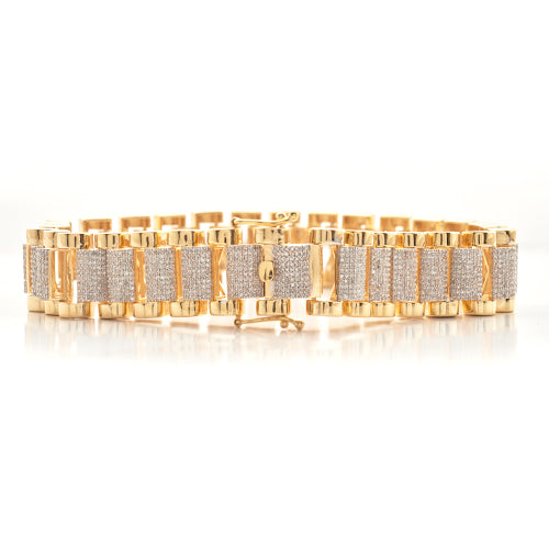 14KY 15MM 4.75CTW MICROPAVE DIAMOND 9.5"