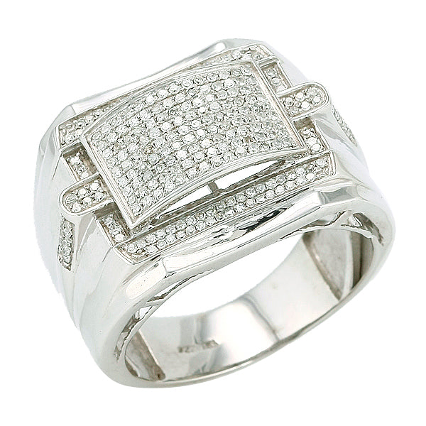 10KW 0.75CTW DIAMOND FANCY MENS RING