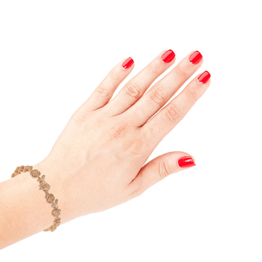 10K Rose gold women's bracelet with 2.15ct diamonds