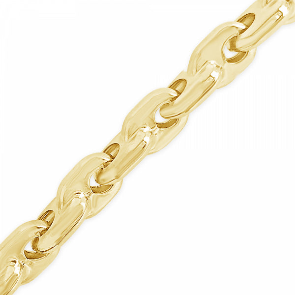 10K Yellow Gold Mariner Mini Link 22" Chain