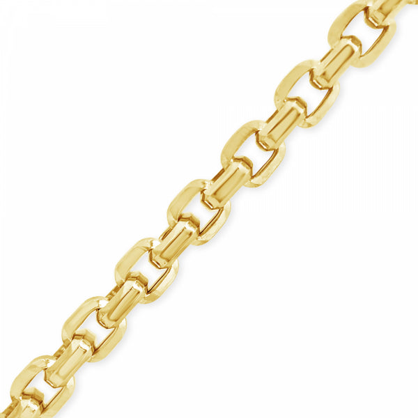 10K Yellow Gold Rolo Cable 22" Chain