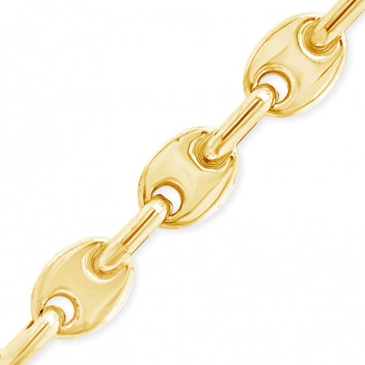 10K Yellow Gold  Mini Link 22" Mariner Chain