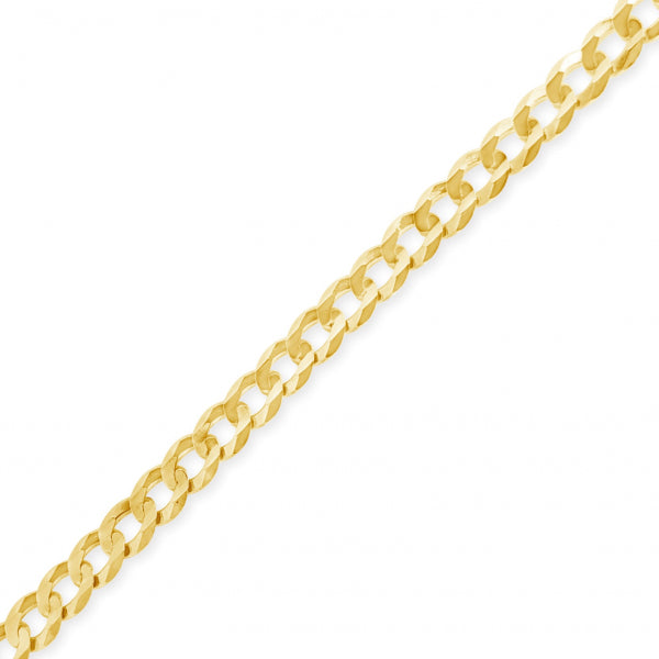 10K Yellow Gold hollow Cuban Link 18" Chain