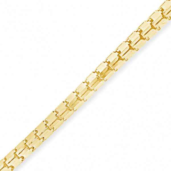 10K Yellow Gold Hollow Box 22" Chain