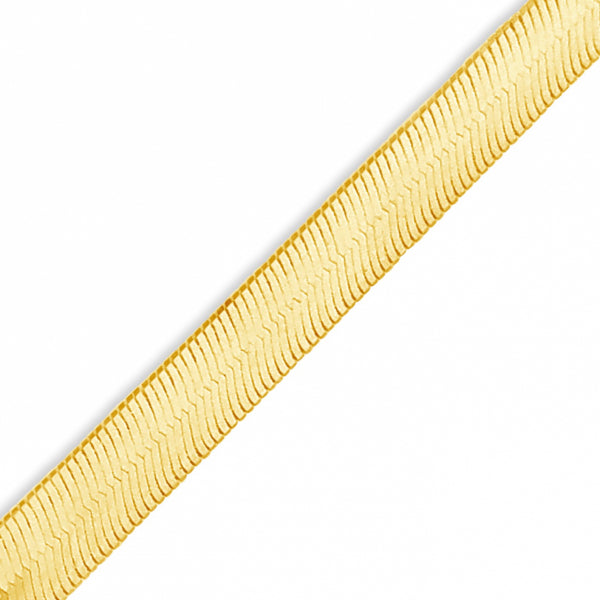 10K Yellow Gold Herringbone 16" Chain
