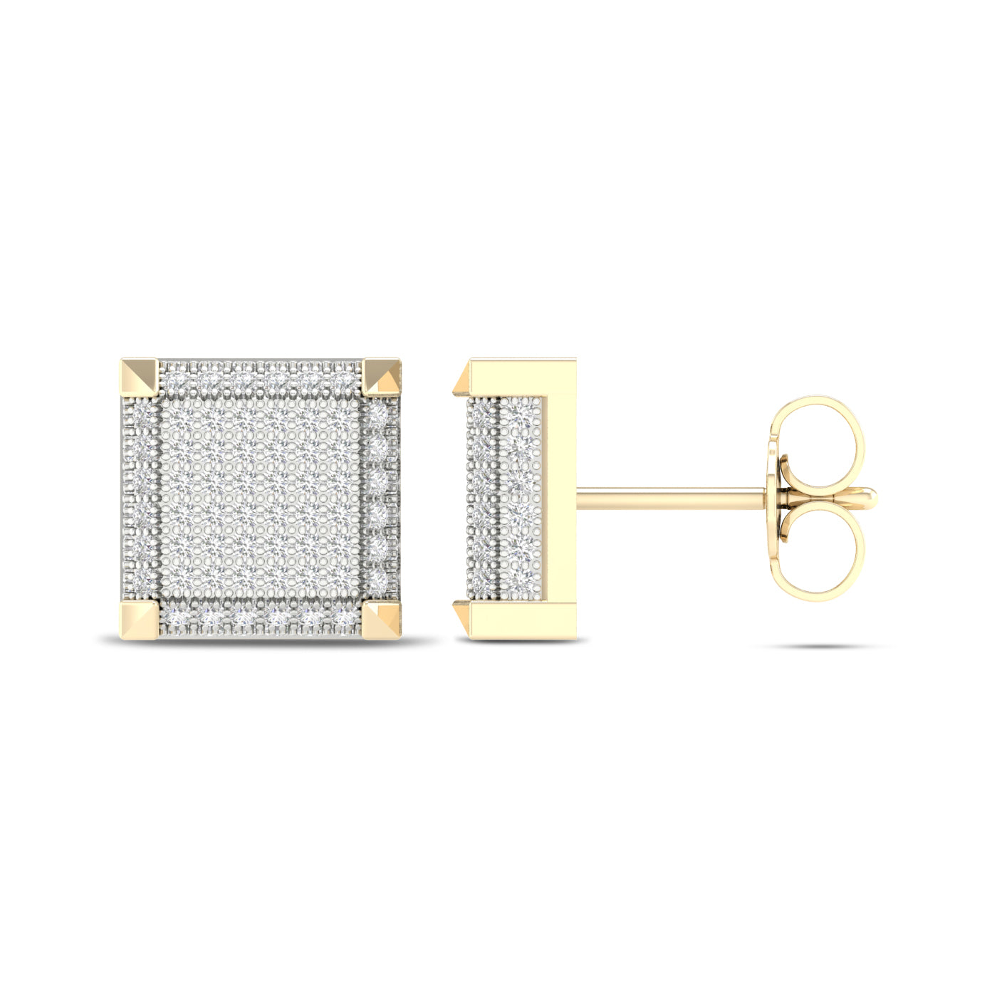 10K 0.50CT Diamond Earring