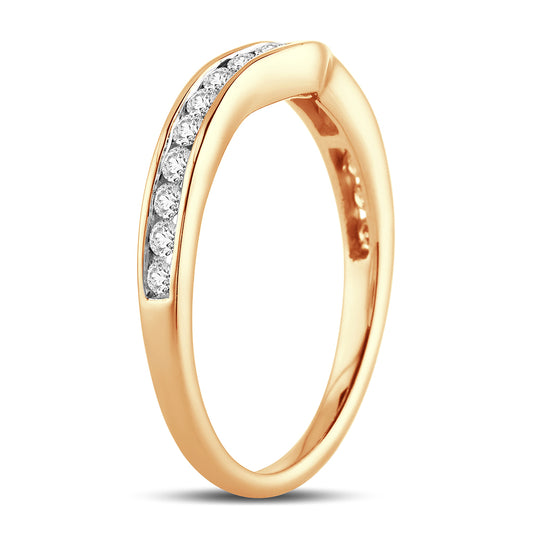 14K 0.34CT Diamond BAND