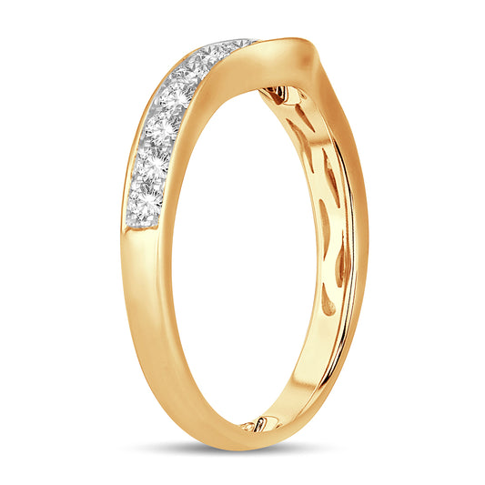 14K 0.50CT DIAMOND BAND