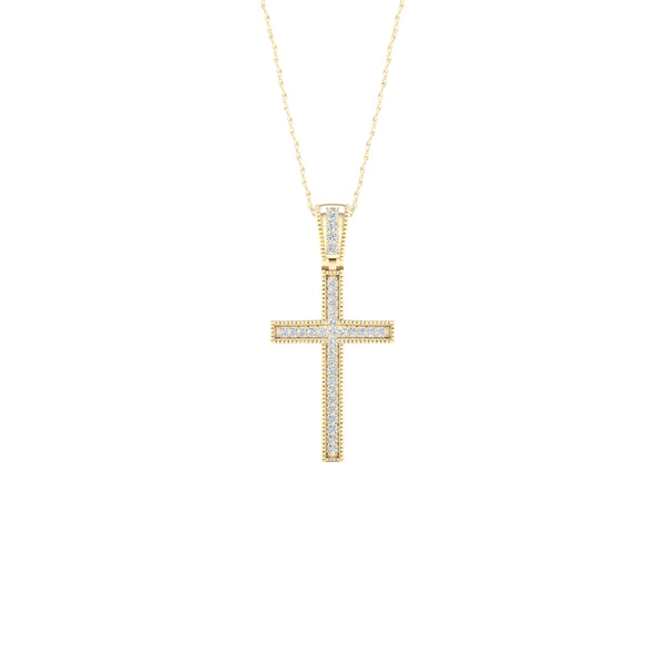10K 0.10CT Diamond Pendant