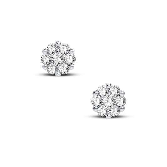 14K 0.50CT Diamond Earring