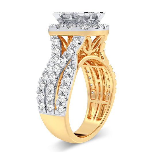 14K 2.65CT Diamond Ring