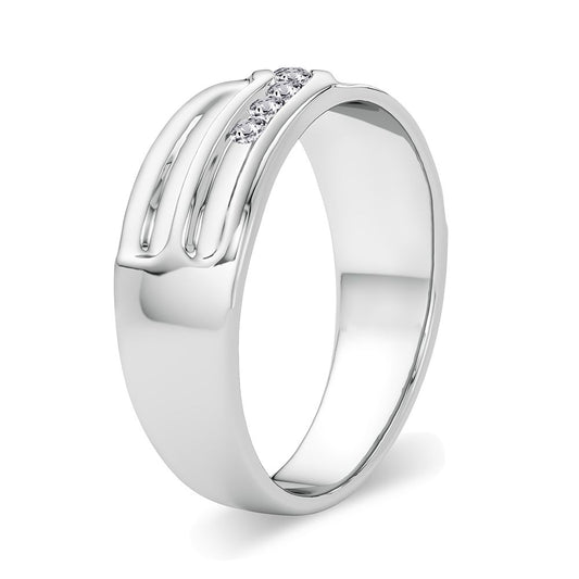 14K 0.15CT Diamond Band