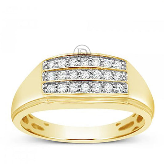 Diamond Band .25 CTW 10K Yellow Gold