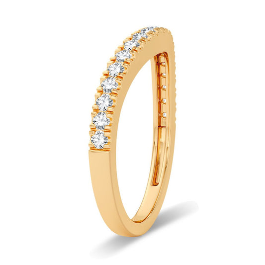 14K 0.30CT Diamond Band