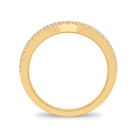14K 0.33CT Diamond Band