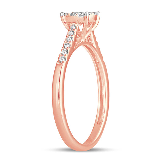 14K 0.35CT Diamond ring
