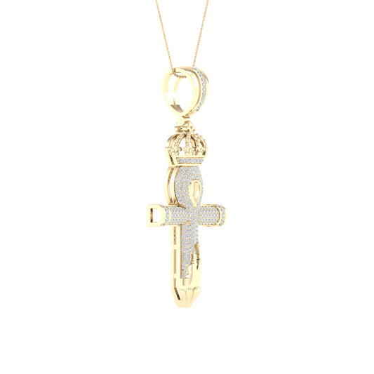 10K 0.50CT Diamond Pendant