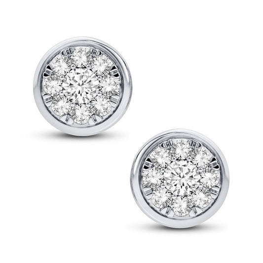 14K 0.25CT DIAMOND EARRING
