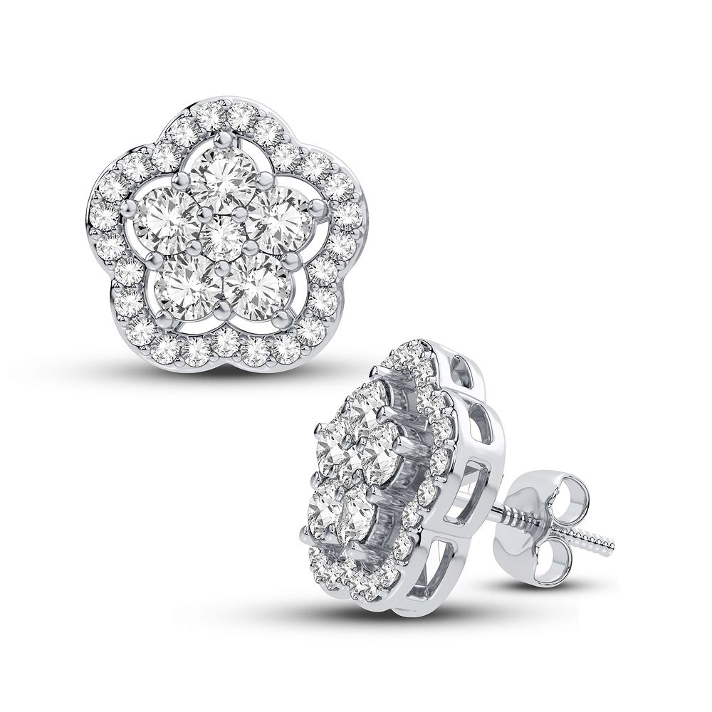 14K 1.50CT DIAMOND EARRING