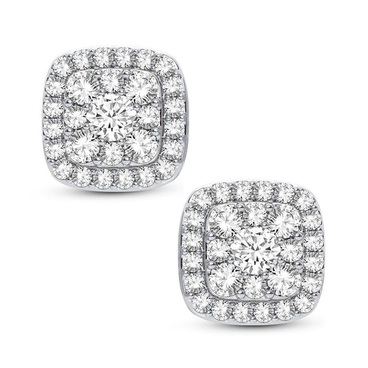 14K 1.25CT DIAMOND EARRING