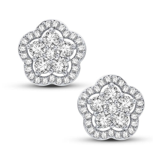 14K 2.00CT DIAMOND EARRING